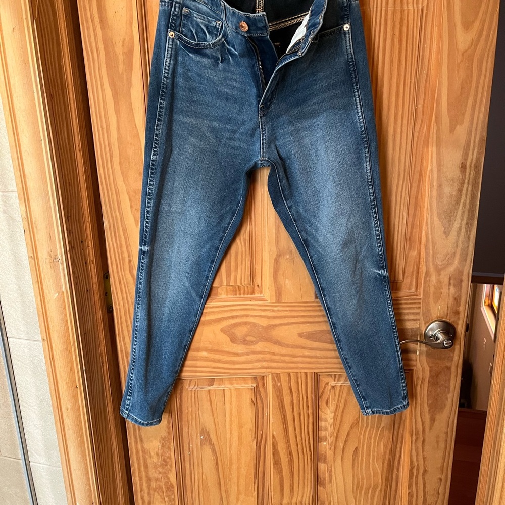 Express Women's Skinny Jeans in Blue